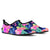 Neon Hibiscus Pattern Print Design HB016 Aqua Water Shoes