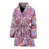 Donut Pattern Print Design DN015 Women Bathrobe