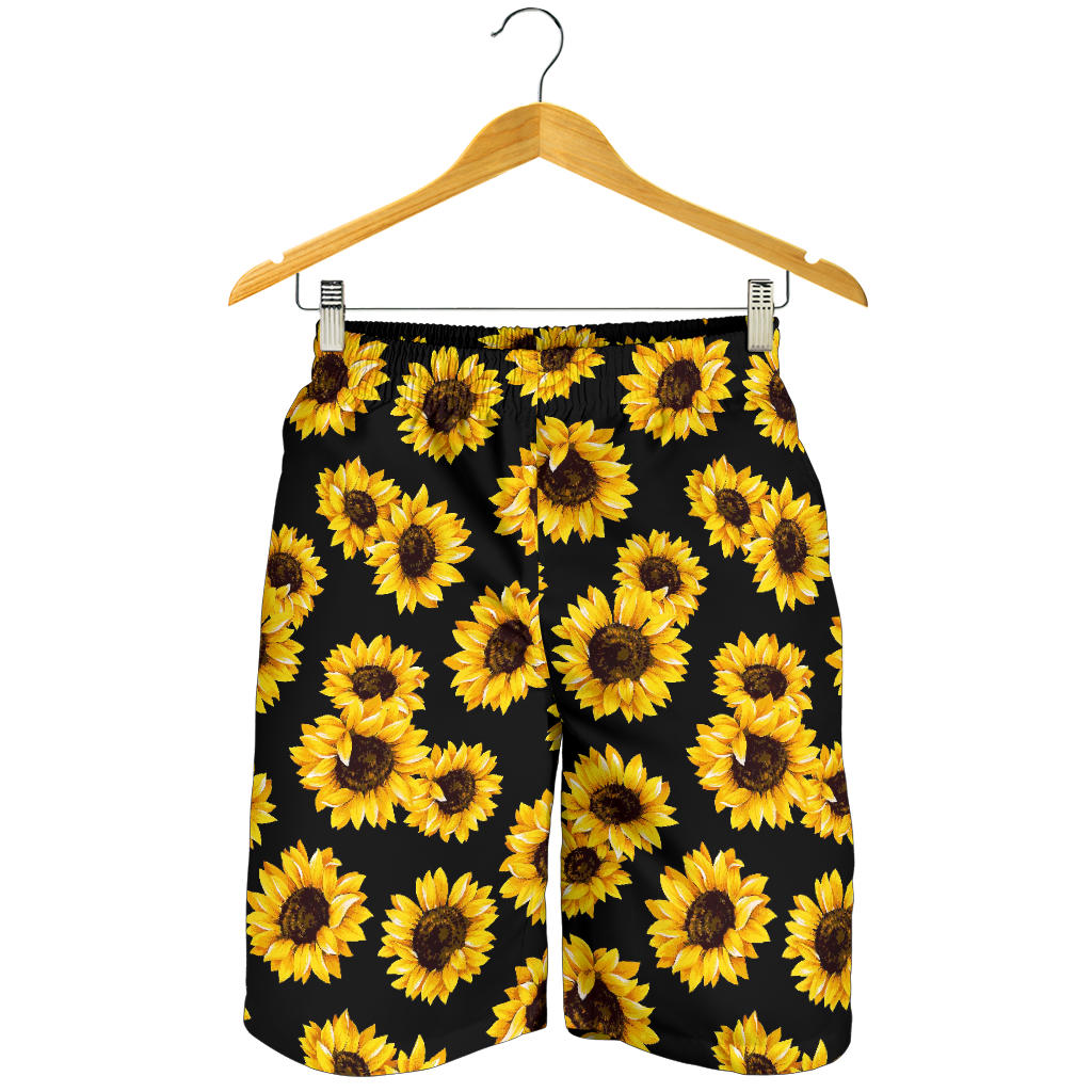 Sunflower Pattern Print Design SF05 Mens Shorts