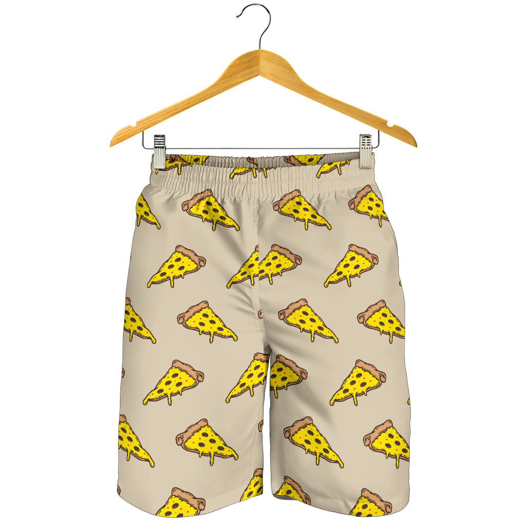 Pizza Pattern Print Design A04 Mens Shorts
