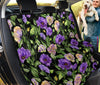 Lisianthus Pattern Print Design LT02 Rear Dog  Seat Cover