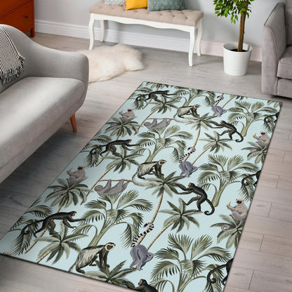 Rainforest Pattern Print Design RF04 Area Rugs
