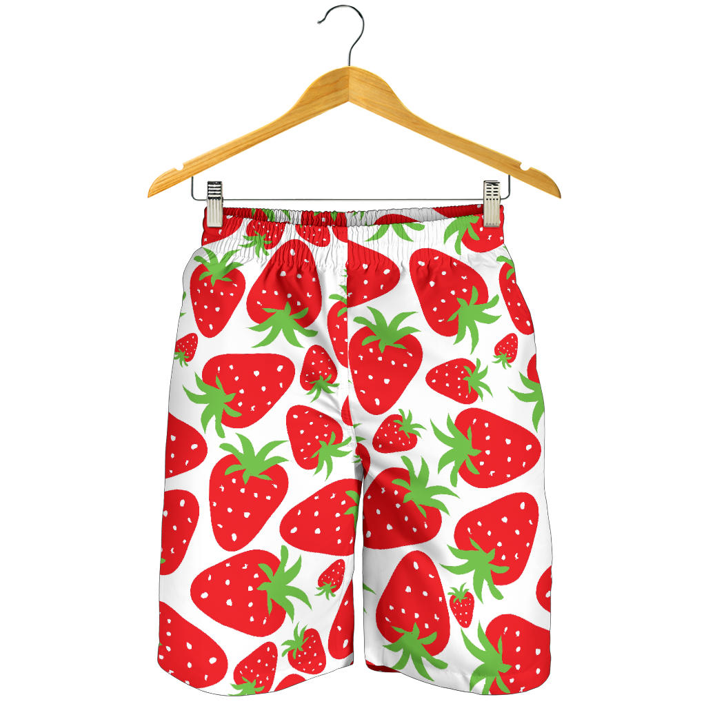 Strawberry Pattern Print Design SB01 Mens Shorts