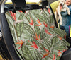 Bird Of Paradise Pattern Print Design BOP08 Rear Dog  Seat Cover