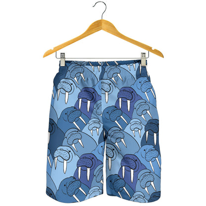 Walrus Pattern Print Design 01 Mens Shorts