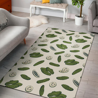 Cucumber Pattern Print Design CC05 Area Rugs