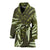 Palm Leaves Pattern Print Design PL05 Women Bathrobe