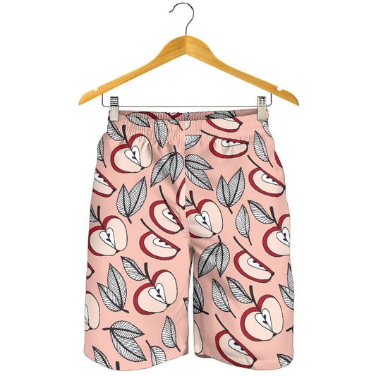 Apple Pattern Print Design AP04 Mens Shorts