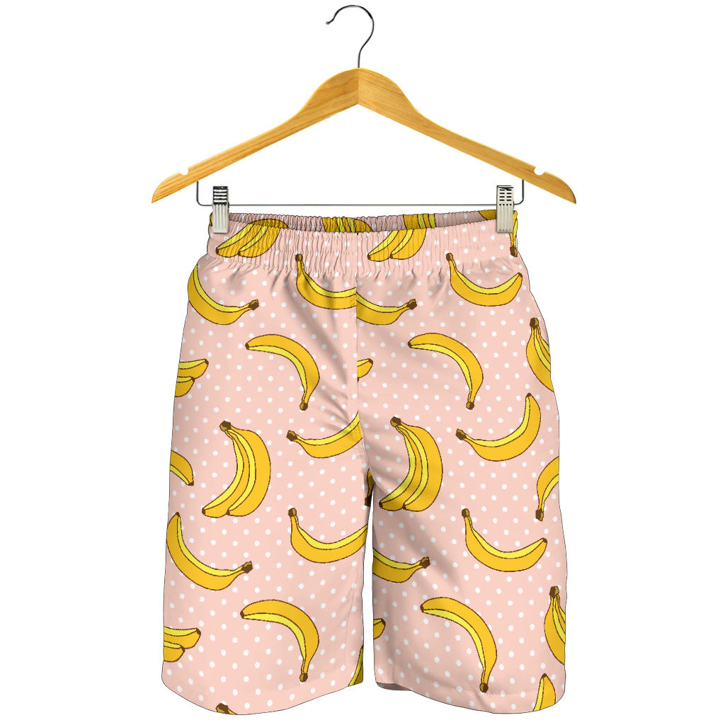 Banana Pattern Print Design BA06 Mens Shorts