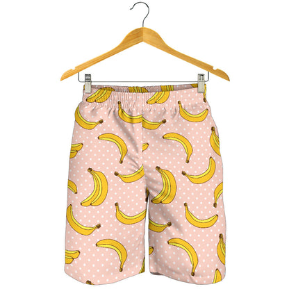 Banana Pattern Print Design BA06 Mens Shorts