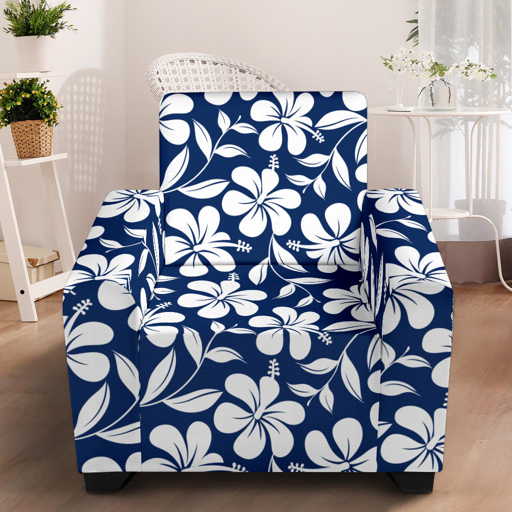 Hibiscus Pattern Print Design HB031 Armchair Slipcover