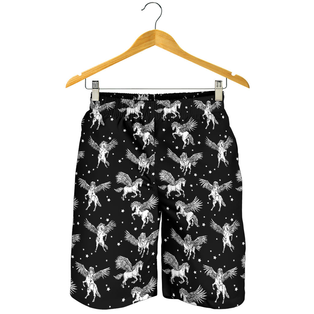 Pegasus Pattern Print Design 01 Mens Shorts