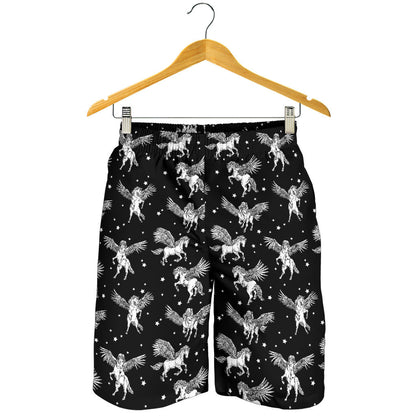 Pegasus Pattern Print Design 01 Mens Shorts