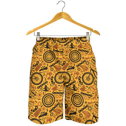 Mountain bike Pattern Print Design 03 Mens Shorts