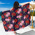 Camellia Pattern Print Design CM02 Sarong Pareo Wrap