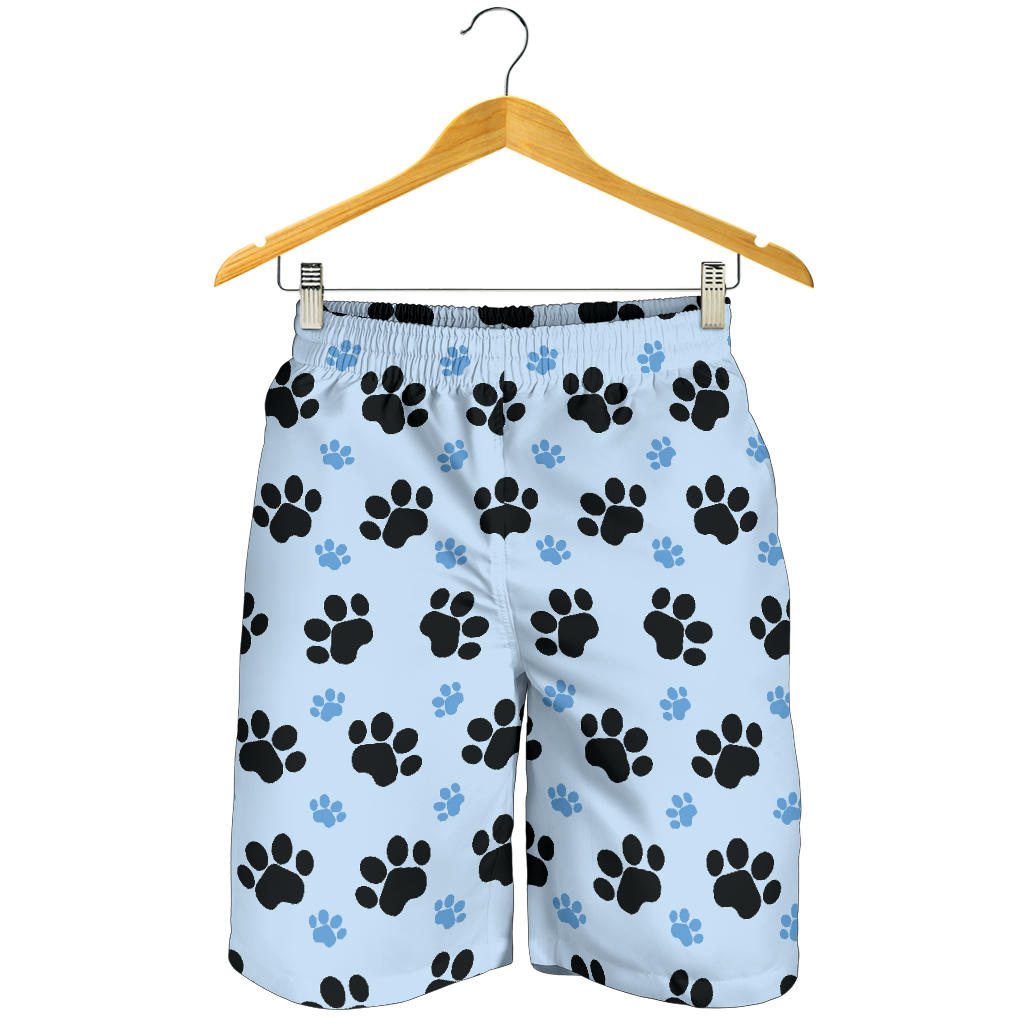 Paw Pattern Print Design A04 Mens Shorts