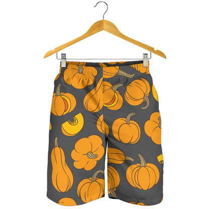 Pumpkin Pattern Print Design A03 Mens Shorts