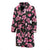 Apple Blossom Pattern Print Design AB03 Men Bathrobe