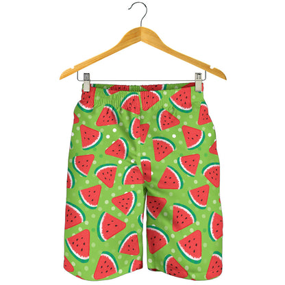 Watermelon Pattern Print Design WM05 Mens Shorts
