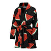 Watermelon Pattern Print Design WM01 Women Bathrobe