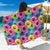 Donut Pattern Print Design DN010 Sarong Pareo Wrap