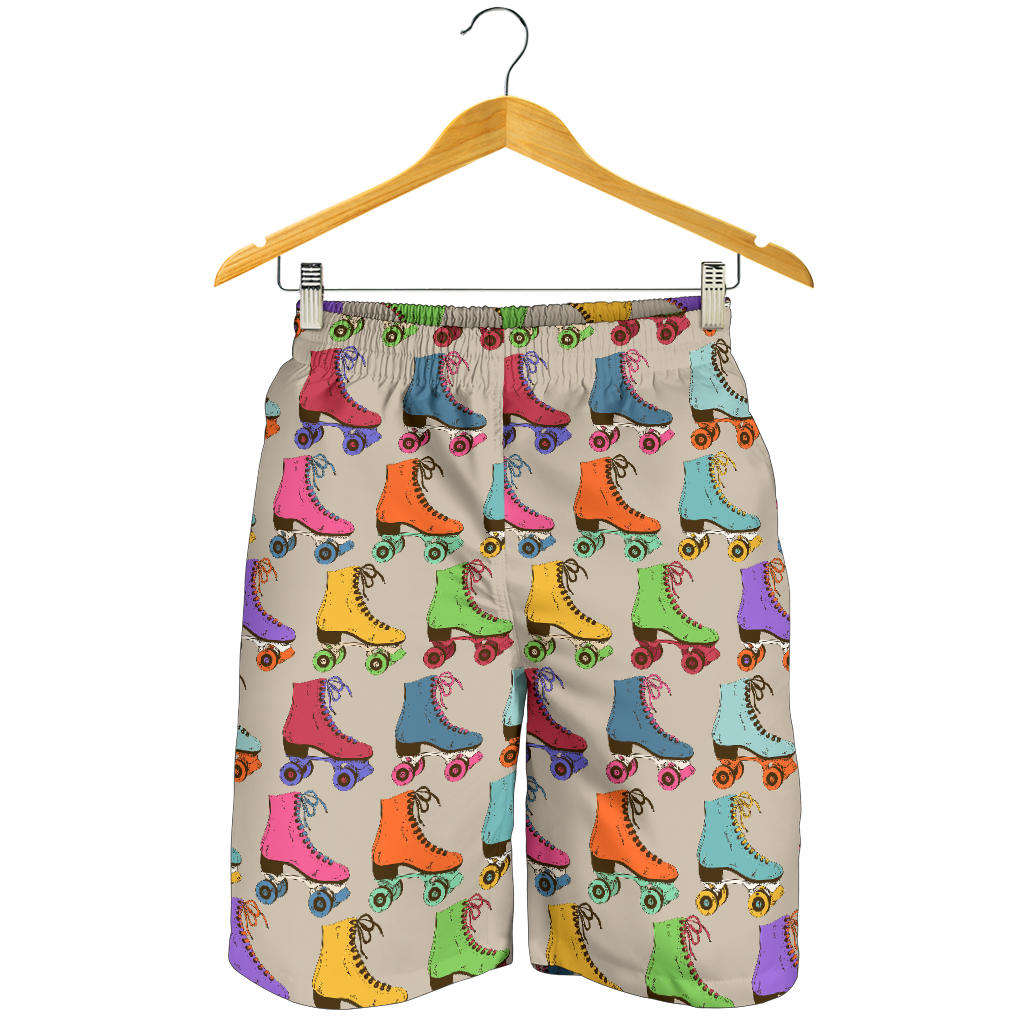 Roller skate Pattern Print Design A01 Mens Shorts
