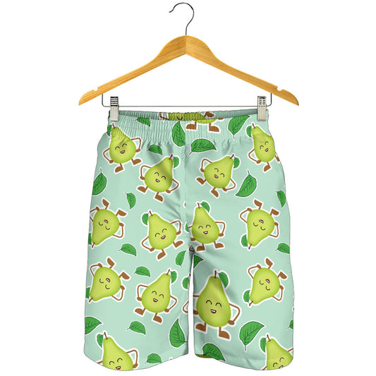 Avocado Pattern Print Design AC011 Mens Shorts