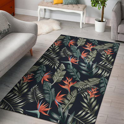 Bird Of Paradise Pattern Print Design BOP02 Area Rugs