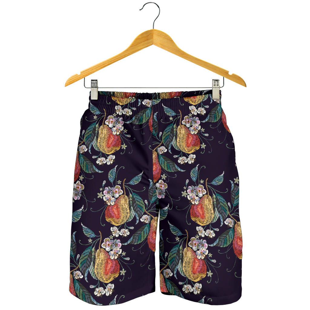 Pear Pattern Print Design PE02 Mens Shorts