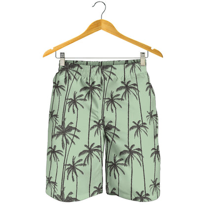 Palm Tree Pattern Print Design A04 Mens Shorts