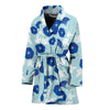 Morning Glory Pattern Print Design MG07 Women Bathrobe