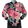 Rose Pattern Print Design RO05 Men Bomber Jacket