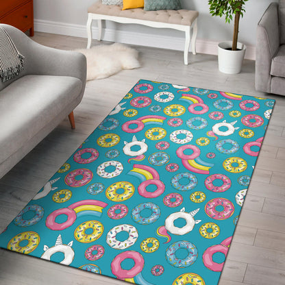 Donut Pattern Print Design DN013 Area Rugs