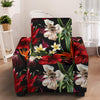 Summer Floral Pattern Print Design SF03 Armchair Slipcover