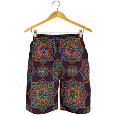 Medallion Pattern Print Design 03 Mens Shorts