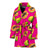 Papaya Pattern Print Design PP02 Women Bathrobe