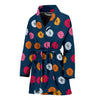 Gerberas Pattern Print Design GB06 Women Bathrobe