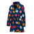 Gerberas Pattern Print Design GB06 Women Bathrobe