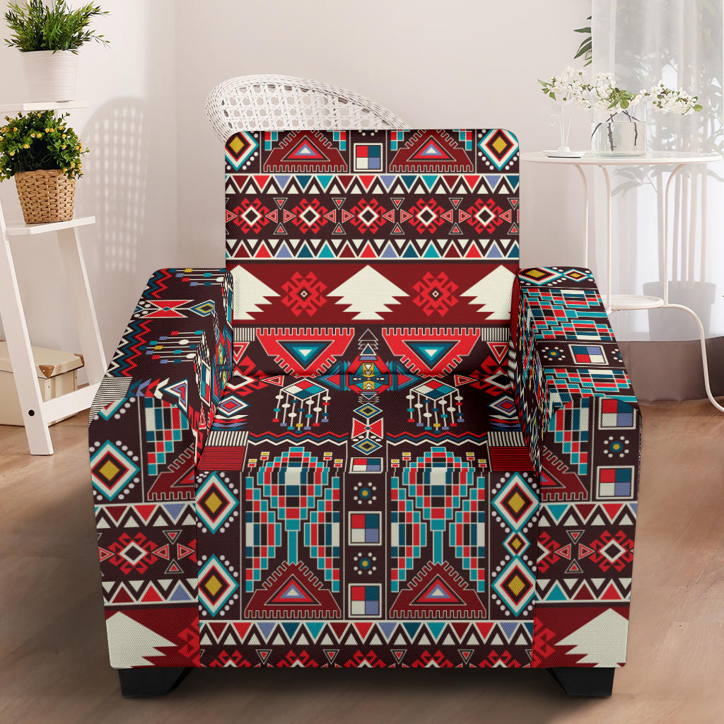 Tribal Aztec Indians native american Armchair Slipcover