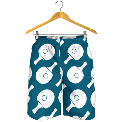 Ping Pong Pattern Print Design A02 Mens Shorts