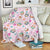 Cupcake Pattern Print Design CP03 Fleece Blanket