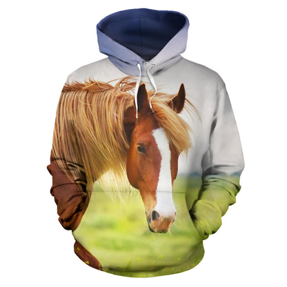 Beautiful Horse Pullover Hoodie