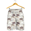 Sea Turtle Pattern Print Design T07 Mens Shorts