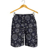 Sun Moon Pattern Mens Shorts