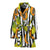 Papaya Pattern Print Design PP01 Women Bathrobe