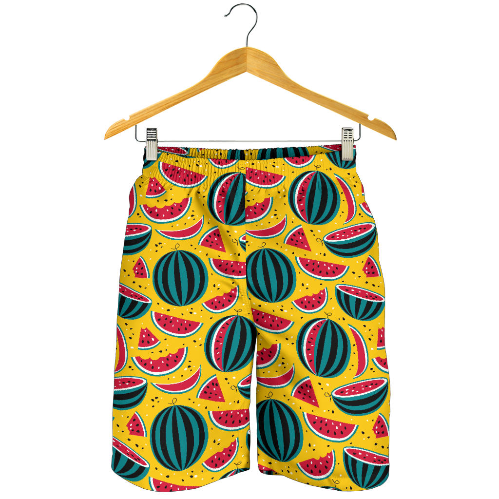 Watermelon Pattern Print Design WM02 Mens Shorts