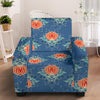 lotus Boho Pattern Print Design LO07 Armchair Slipcover