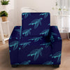 Sea Turtle Pattern Print Design T04 Armchair Slipcover