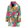 Summer Floral Pattern Print Design SF07 Women Bathrobe