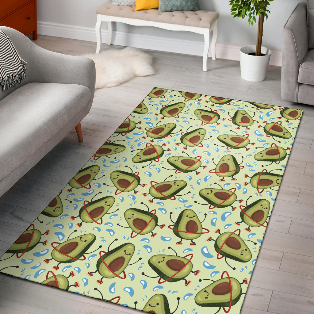 Avocado Pattern Print Design AC02 Area Rugs – JorJune